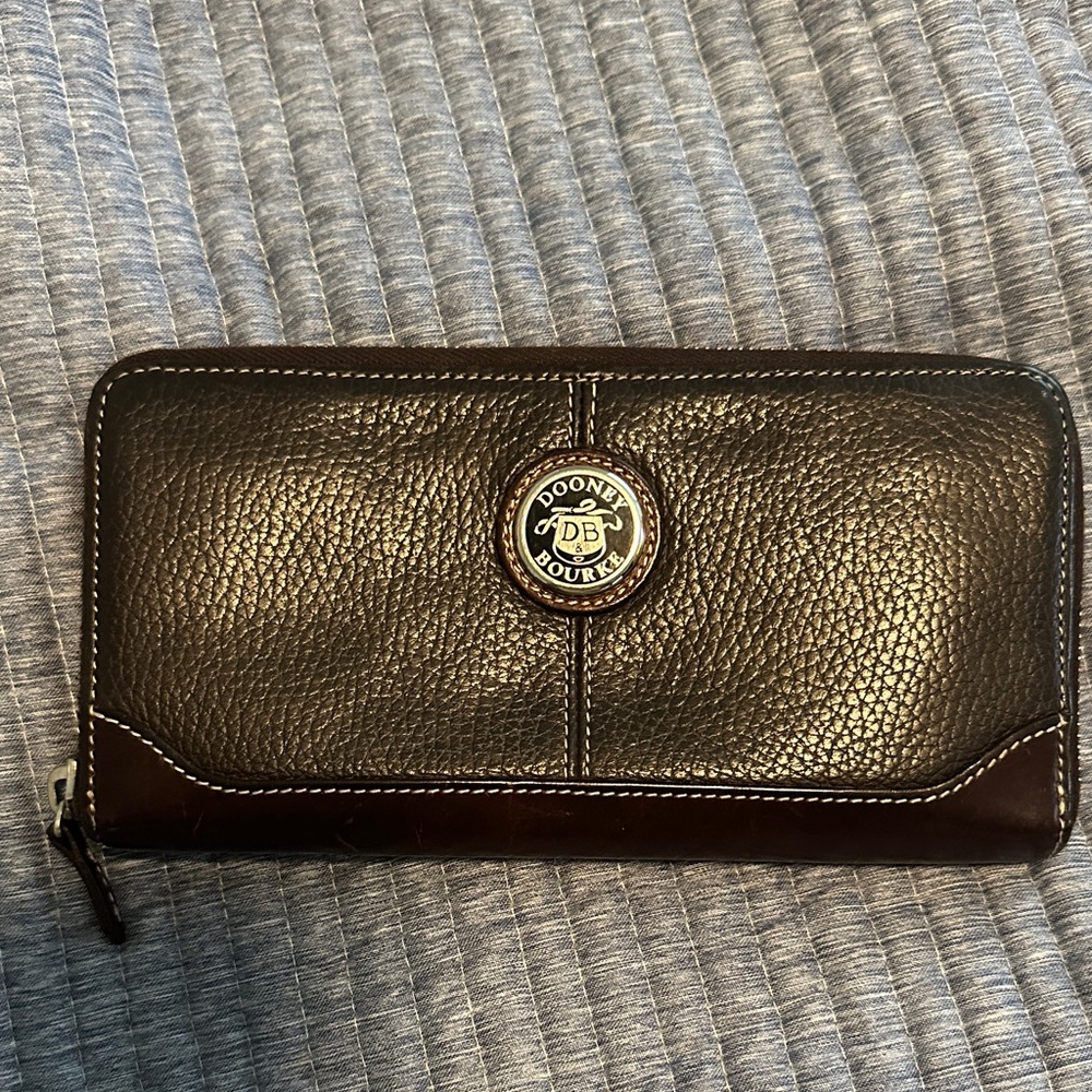 Dooney & Bourke Black Leather Wallet